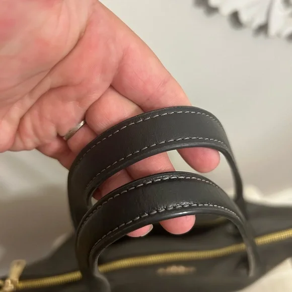 Coach Brown Shoulder Bag with Signature Monogram - Picture 5 of 11